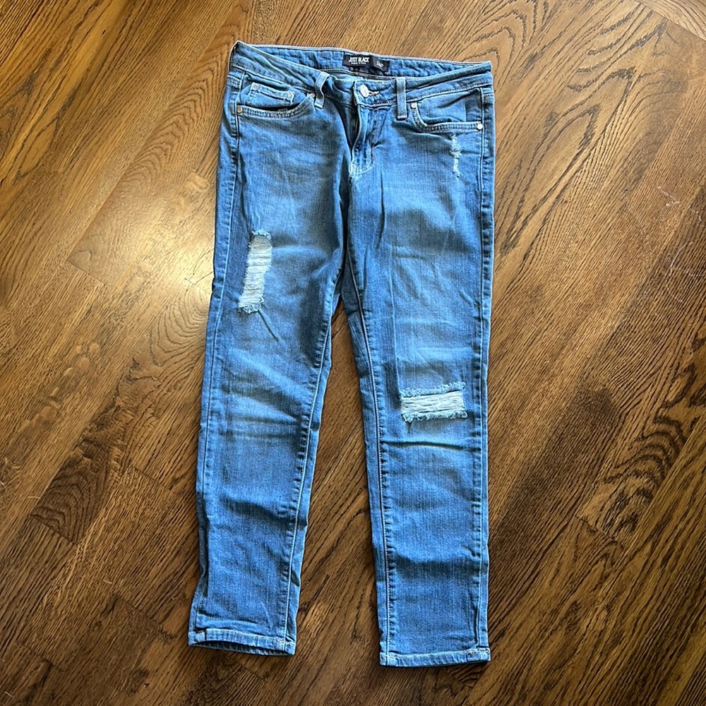 Just Black Jeans. Size 26 Petite.